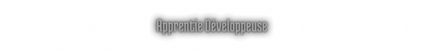 pub apprentie dev cherche alternance
